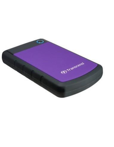 External HDD, TRANSCEND, StoreJet, 4TB, USB 3.0, Colour Purple, TS4TSJ25H3P