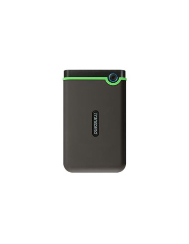 External HDD, TRANSCEND, StoreJet, TS2TSJ25M3C, 2TB, USB 3.1, Colour Green, TS2TSJ25M3C