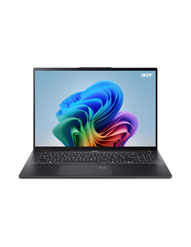 Notebook, ACER, Swift, 16 AI, SF16-51T, CPU Core Ultra, u9-288V, 3300 MHz, 16", Touchscreen, 2880x1800, RAM 32GB, LPDDR5x, SSD 