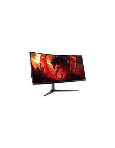 LCD Monitor, ACER, Nitro ED340CUJ0bmiipx, 34", Gaming/21 : 9, Panel VA, 3440x1440, 21:9, 120 Hz, 1 ms, Speakers, Height adjusta