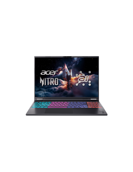 Acer | Nitro V 16S AI AN16S-61-R6Q1 | Obsidian Black | 16 " | IPS | WUXGA | AMD Ryzen AI 7 | 350 | 16 GB | DDR5 | Solid-state d