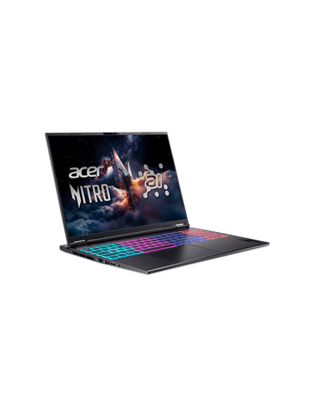 Acer | Nitro V 16S AI AN16S-61-R6Q1 | Obsidian Black | 16 " | IPS | WUXGA | AMD Ryzen AI 7 | 350 | 16 GB | DDR5 | Solid-state d