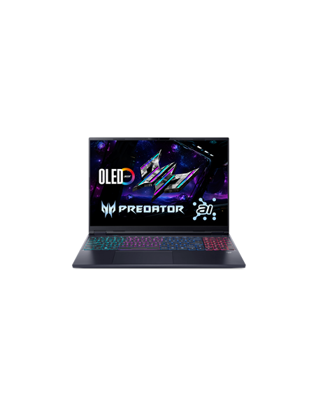 Acer | Predator Helios Neo 16S AI PHN16S-71-7556 | Abyssal Black | 16 " | OLED | WQXGA | 2560 x 1600 pixels | Intel Core U7 | 2