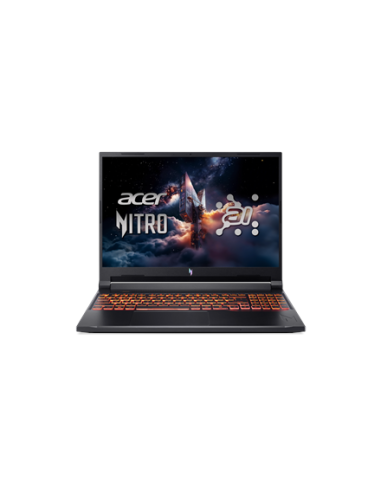 Acer | Nitro V 16 AI ANV16-42-R1HB | Shale Black | 16 " | IPS | WQXGA | 2560 x 1600 pixels | AMD Ryzen 7 | 260 | 16 GB | DDR5 |