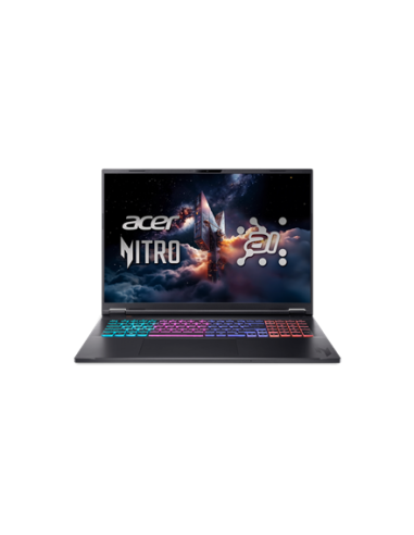 Acer | Nitro 18 AI AN18-61-R40J | Obsidian Black | 18 " | IPS | WQXGA | 2560 x 1600 pixels | AMD Ryzen AI 7 | 350 | 16 GB | DDR