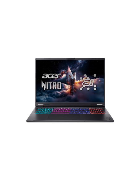 Acer | Nitro 18 AI AN18-61-R40J | Obsidian Black | 18 " | IPS | WQXGA | 2560 x 1600 pixels | AMD Ryzen AI 7 | 350 | 16 GB | DDR