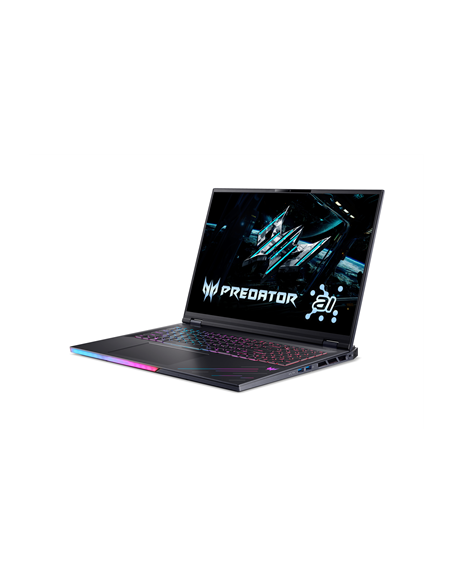 Acer | Predator Helios 18 AI PH18-73-973Z | Abyssal Black | 18 " | IPS | WQUXGA | 3840 x 2400 pixels | Intel Core U9 | 275HX |