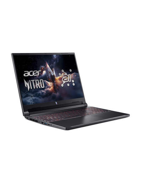 Acer | Nitro V 16 AI ANV16-42-R1PE | Shale Black | 16 " | IPS | WUXGA | 1920 x 1200 pixels | AMD Ryzen 5 | 240 | 16 GB | DDR5 |
