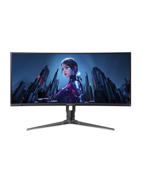 LCD Monitor, ACER, 34 ", 3440 x 1440 pixels, UltraWide Quad HD, Native aspect ratio 21:9, QD-OLED, Curved, UM.CXXEE.501