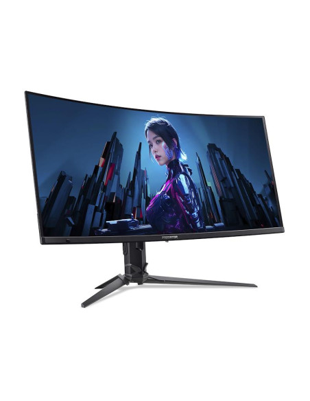 LCD Monitor, ACER, 34 ", 3440 x 1440 pixels, UltraWide Quad HD, Native aspect ratio 21:9, QD-OLED, Curved, UM.CXXEE.501