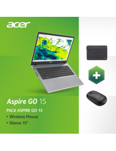 Notebook, ACER, Aspire, Go 15, CPU AMD RyzenT 7, 5825U, 2...