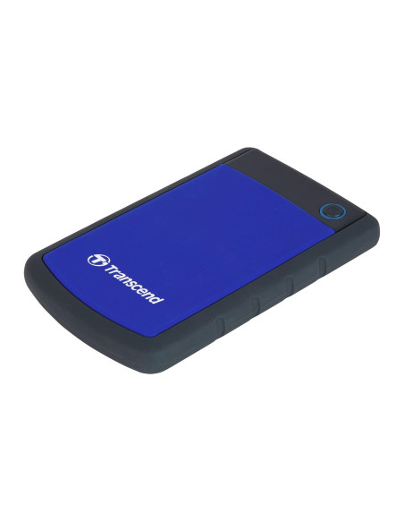 External HDD, TRANSCEND, StoreJet, 2TB, USB 3.0, Colour Blue, TS2TSJ25H3B