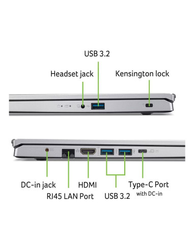 Notebook, ACER, Aspire, Go 15, CPU AMD RyzenT...