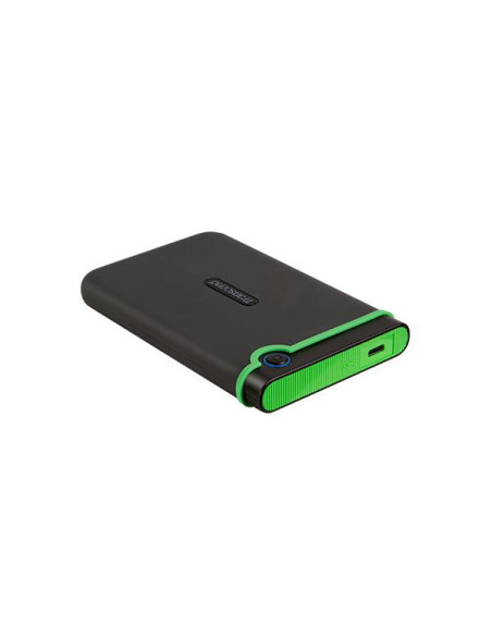 External HDD, TRANSCEND, StoreJet, TS2TSJ25M3C, 2TB, USB 3.1, Colour Green, TS2TSJ25M3C