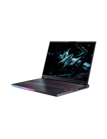 Notebook, ACER, Predator, HELIOS 18 AI, CPU Intel Core Ultra 9, 275HX, 18 ", 2560 x 1600 pixels, RAM 32 GB, DDR5-SDRAM, SSD 100