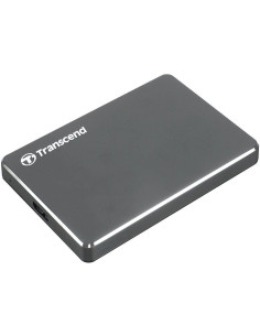 External HDD, TRANSCEND, StoreJet, 1TB, USB 3.1, Colour...