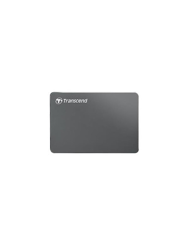 External HDD, TRANSCEND, StoreJet, 1TB, USB...