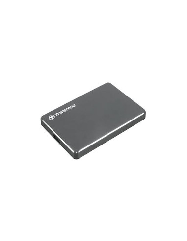 External HDD, TRANSCEND, StoreJet, 1TB, USB...
