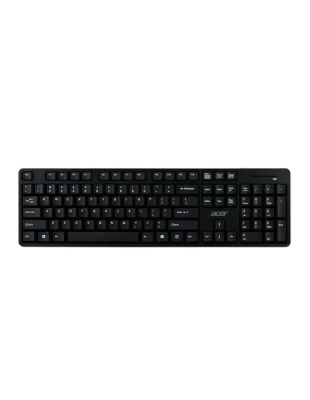 Acer Keyboard and Mouse AAK410 (Retail Pack) | Keyboard and Mouse Set | Wireless | US | Black