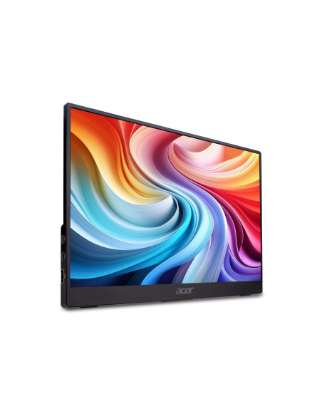 Acer | PM161Q B1bmiuux | 15.6 " | IPS | FHD | 16:9 | 60 Hz | 4 ms | 1920 x 1080 pixels | 250 cd/m | HDMI ports quantity 1 | Bla
