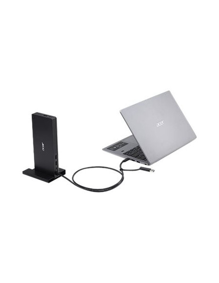 Acer USB TYPE-C Docking Station II - EU Power Cord, Black | Ethernet LAN (RJ-45) ports 1 | USB 3.0 (3.1 Gen 1) ports quantity 2