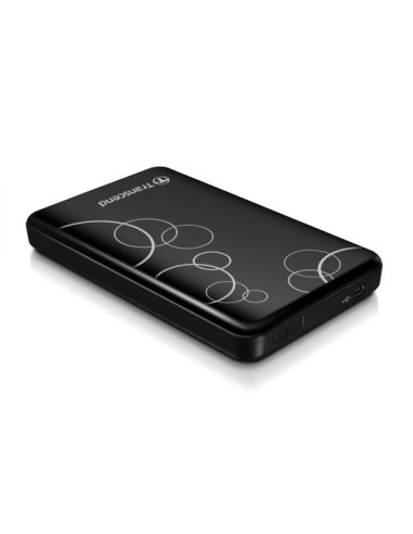 External HDD, TRANSCEND, StoreJet, 1TB, USB...
