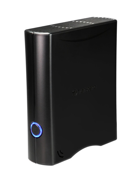 External HDD, TRANSCEND, StoreJet, 8TB, USB 3.1, Drives 1, Black, TS8TSJ35T3
