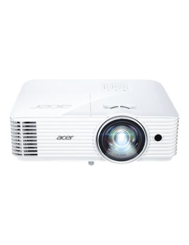 Acer S1386WH DLP WXGA projektorius 3600 ANSI liumenų su HDMI, VGA ir 3D palaikymu