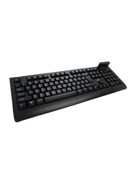 Acer AKW320 | Keyboard | Wired | US | Smart Card Reader | Black | Retil pack