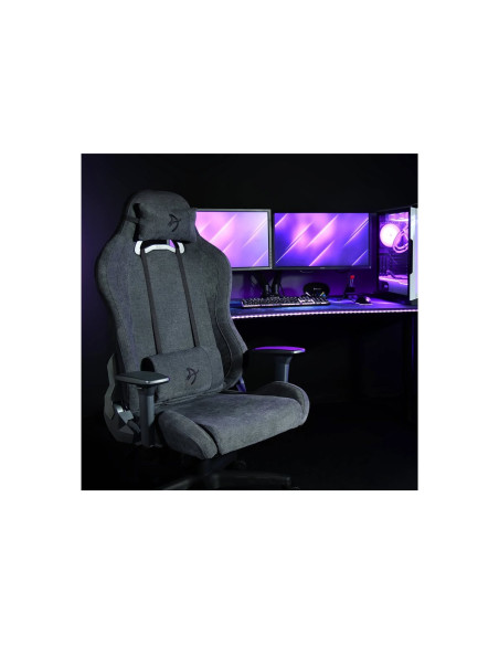 Arozzi Torretta SoftFabric | Gaming Chair | Frame material: Metal Wheel base: Nylon Cover: SoftFabric | Dark Grey