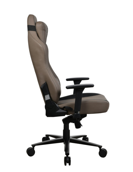 Arozzi Vernazza SoftPU | Arozzi | Gaming Chair | Frame material: Metal Wheel base: Aluminium Upholstery: Soft PU | Brown