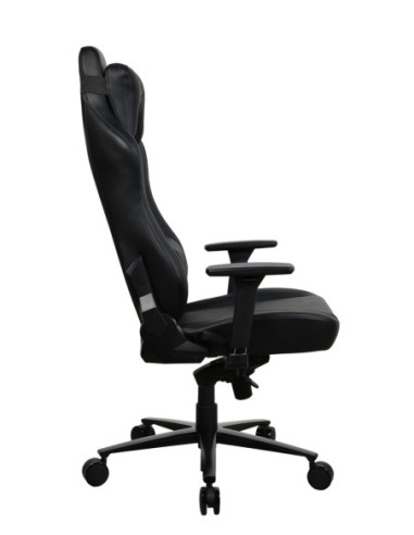 Arozzi Vernazza SoftPU | Gaming Chairs | Frame material: Metal Wheel base: Aluminium Upholstery: Soft PU | Pure Black