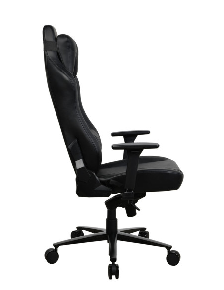 Arozzi Vernazza SoftPU | Gaming Chairs | Frame material: Metal Wheel base: Aluminium Upholstery: Soft PU | Pure Black