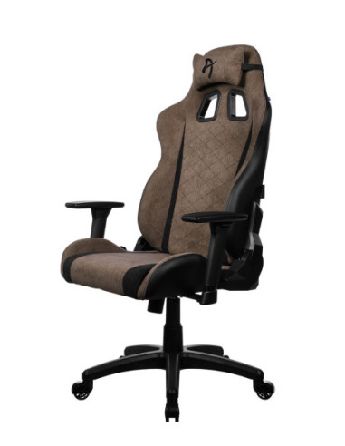 Arozzi Avanti SoftFabric | Gaming Chair | Soft Fabric | Brown