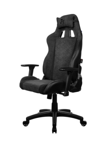 Arozzi Avanti SoftFabric | Gaming Chair | Soft Fabric | Dark Grey