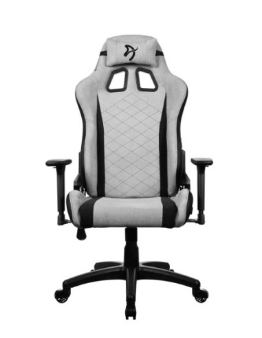 Arozzi Avanti SoftFabric | Gaming Chair | Soft Fabric | Light Grey