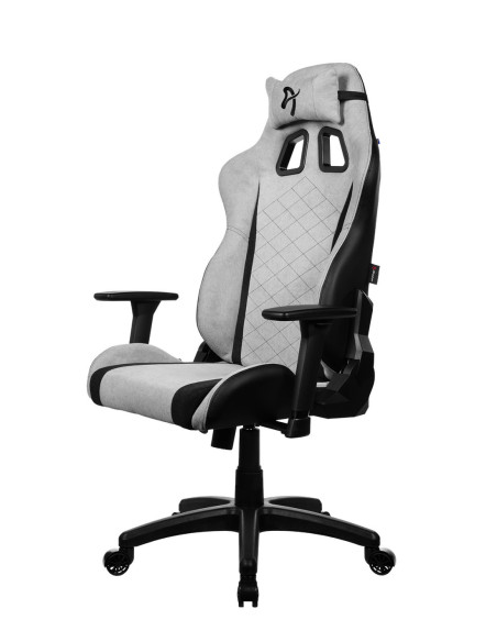 Arozzi Avanti SoftFabric | Gaming Chair | Soft Fabric | Light Grey