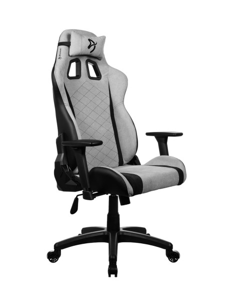 Arozzi Avanti SoftFabric | Gaming Chair | Soft Fabric | Light Grey