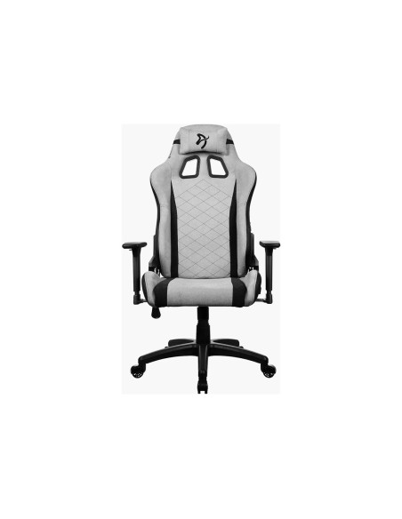 Arozzi Avanti SoftFabric | Gaming Chair | Soft Fabric | Light Grey