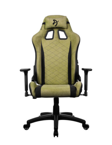 Arozzi Avanti SoftFabric | Gaming Chair | Soft Fabric | Moss Green