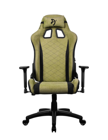 Arozzi Avanti SoftFabric | Gaming Chair | Soft Fabric | Moss Green