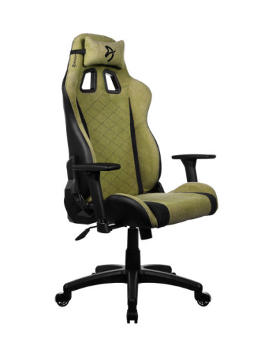 Arozzi Avanti SoftFabric | Gaming Chair | Soft Fabric | Moss Green
