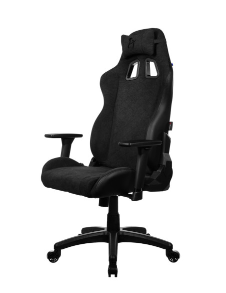 Arozzi Avanti SoftFabric | Gaming Chair | Soft Fabric | Pure Black