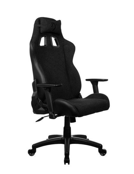 Arozzi Avanti SoftFabric | Gaming Chair | Soft Fabric | Pure Black