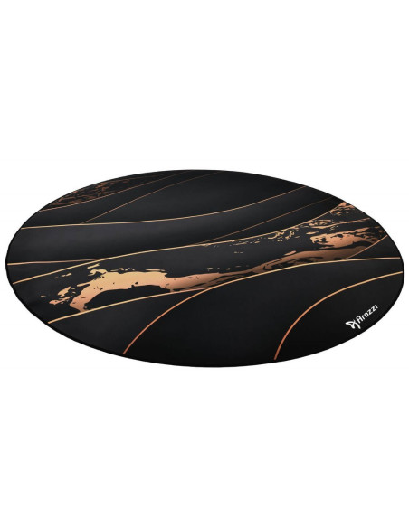 Arozzi Zona Round Floor Pad | Black/Gold