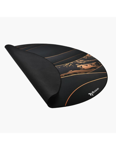 Arozzi Zona Round Floor Pad | Black/Gold