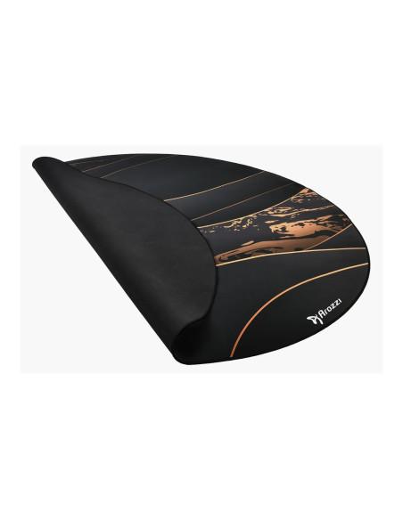 Arozzi Zona Round Floor Pad | Black/Gold
