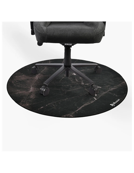 Arozzi Zona Round Floor Pad | Black Marble