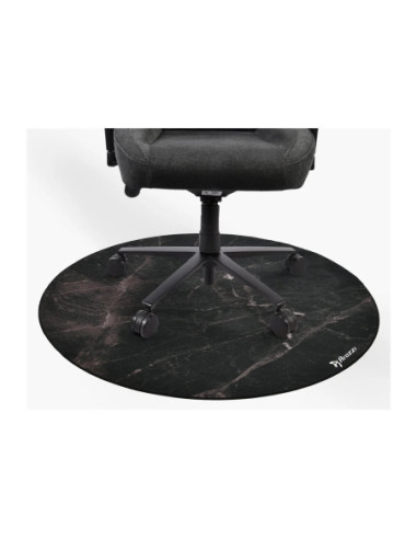 Arozzi Zona Round Floor Pad | Black Marble