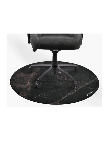 Arozzi Zona Round Floor Pad | Black Marble